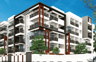 Image of 1225 Sq.ft 2 BHK Apartment / Flat for sale in Aadhava Elite Homes, Kothanur, Bengaluru for Rs. 11251000