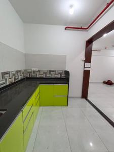 Kitchen Image of 1200 Sq.ft 3 BHK Apartment / Flat for rent in Mantra Miraki Akurdi, Akurdi Pune for Rs. 35000