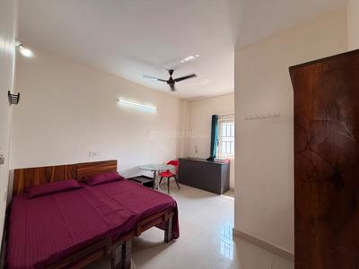 Bedroom Image of 330 Sq.ft 1 RK Apartment / Flat for rent in Marathahalli Bengaluru for Rs. 18000