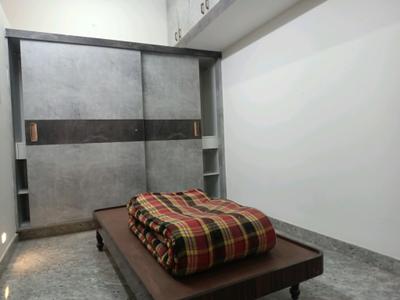 Bedroom Image of 600 Sq.ft 1.5 BHK Builder Floor for rent in Hebbal Bengaluru for Rs. 15000