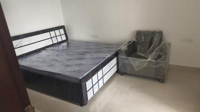 Bedroom Image of 550 Sq.ft 1 BHK Apartment / Flat for rent in Sri Ganraj Grand Golden Bells, Jagatpura Jaipur for Rs. 17000