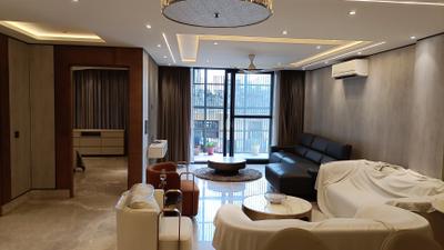 Living Room Image of 2750 Sq.ft 4 BHK Builder Floor for sale in Swasthya Vihar New Delhi for Rs. 58500000
