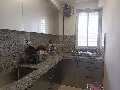 Kitchen Image of 700 Sq.ft 1 BHK Apartment / Flat for sale in Queenstown Springs, Ghansoli Navi Mumbai for Rs. 11600000