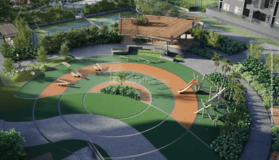 Image of 1515 Sq.ft 3 BHK Apartment / Flat for sale in Godrej Elaris, Mundhwa, Pune for Rs. 20100000
