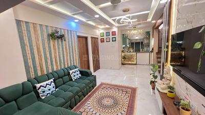 Hall Image of 1750 Sq.ft 3 BHK Apartment / Flat for rent in Vashi Navi Mumbai for Rs. 75000