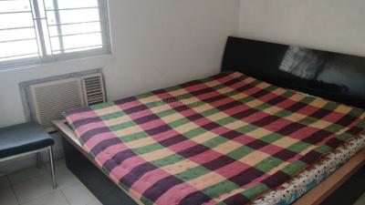 Bedroom Image of 620 Sq.ft 2 BHK Apartment / Flat for rent in Shapoorji Pallonji Shukhobrishti Spandan Phase 9 , New Town Kolkata for Rs. 22000