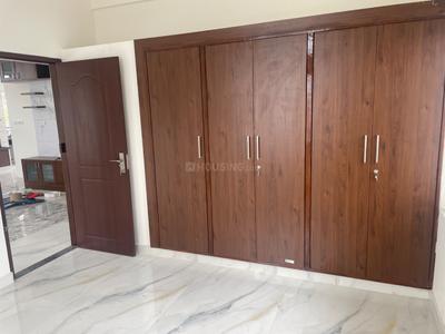 Bedroom Image of 1100 Sq.ft 2 BHK Builder Floor for rent in Gattahalli Bengaluru for Rs. 25000