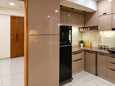 Kitchen Image of 1700 Sq.ft 3 BHK Apartment / Flat for sale in Ashapura Samanvay Scintilla, Bopal Ahmedabad for Rs. 10000000