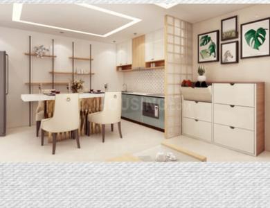 Kitchen Image of 735 Sq.ft 1 RK Apartment / Flat for sale in Infinity Heights, Lalbagh Lucknow for Rs. 7742416