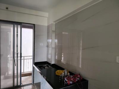 Kitchen Image of 540 Sq.ft 1 BHK Apartment / Flat for rent in Kasarvadavali Thane for Rs. 18999