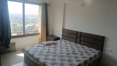 Bedroom Image of 3800 Sq.ft 4 BHK Penthouse for rent in Shivalik Green View, Shantigram Ahmedabad for Rs. 110000