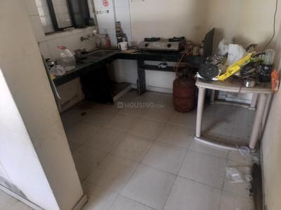 Kitchen Image of 650 Sq.ft 1 BHK Apartment / Flat for rent in Bhukum Pune for Rs. 15000