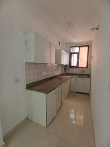 Kitchen Image of 1800 Sq.ft 3 BHK Builder Floor for rent in Chhattarpur New Delhi for Rs. 34800