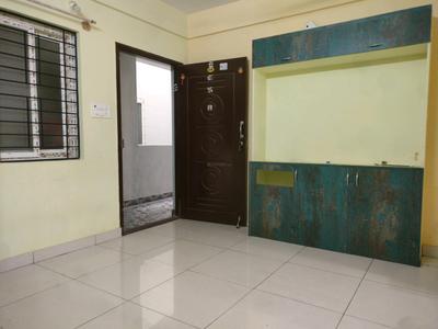 Living Room Image of 600 Sq.ft 1 BHK Apartment / Flat for rent in Varthur Bengaluru for Rs. 15500