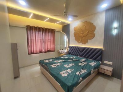Bedroom Image of 800 Sq.ft 2 BHK Apartment / Flat for rent in Kohinoor Sapphire II, Tathawade Pune for Rs. 30000