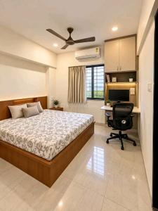 Bedroom Image of 1960 Sq.ft 3.5 BHK Apartment / Flat for rent in Vasant Vihar Solapur for Rs. 30000