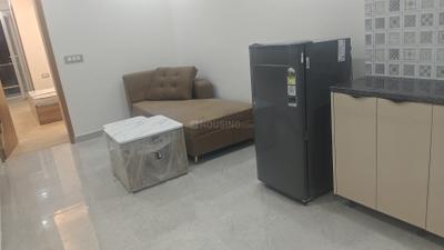 Living Room Image of 900 Sq.ft 1 BHK Builder Floor for rent in Sector 14 Gurgaon for Rs. 30000