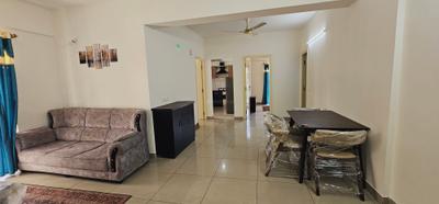 Hall Image of 1120 Sq.ft 3 BHK Apartment / Flat for rent in SNN Raj Serenity Phase 2, Akshayanagar Bengaluru for Rs. 46000