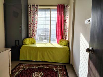 Bedroom Image of 1400 Sq.ft 3 BHK Apartment / Flat for sale in Nirman Brookefield Willows, Pisoli Pune for Rs. 7800000