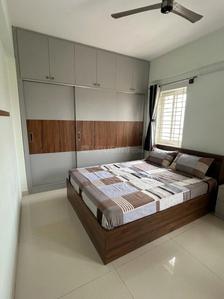Bedroom Image of 1070 Sq.ft 2 BHK Apartment / Flat for rent in Sai Balaji Royal, Parappana Agrahara Bengaluru for Rs. 42000