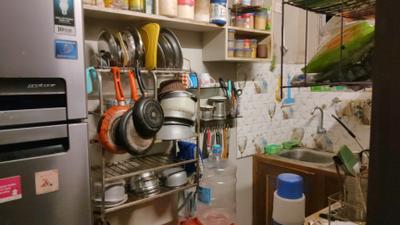 Kitchen Image of 675 Sq.ft 2 BHK Apartment / Flat for sale in Bansdroni Kolkata for Rs. 4500000