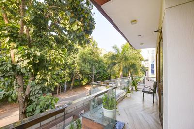 Balcony Image of 2100 Sq.ft 3.5 BHK Builder Floor for rent in Alaknanda Society, Sector 56 Gurgaon for Rs. 75000