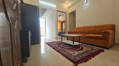 Living Room Image of 1000 Sq.ft 1 BHK Apartment / Flat for rent in Koramangala Bengaluru for Rs. 29000