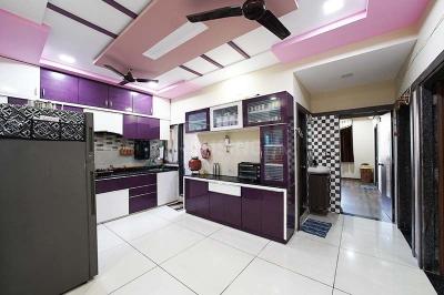 Kitchen Image of 2250 Sq.ft 3 BHK Apartment / Flat for sale in Nikol Ahmedabad for Rs. 10000000