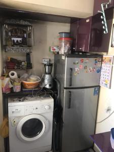 Kitchen Image of 450 Sq.ft 1 BHK Apartment / Flat for sale in Runwal Pearl, Thane West Thane for Rs. 8700000