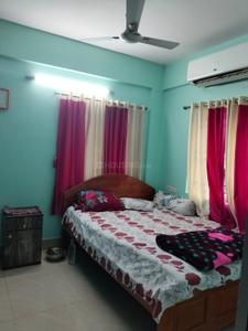 Bedroom Image of 1000 Sq.ft 3 BHK Apartment / Flat for rent in Nagerbazar Kolkata for Rs. 23000
