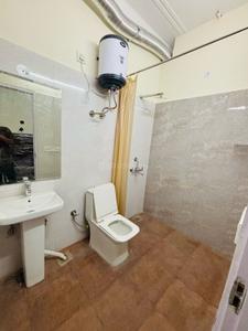 Bathroom Image of 850 Sq.ft 1 RK Builder Floor for rent in Sector 52 Gurgaon for Rs. 22000