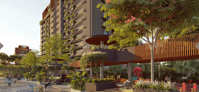 Image of 2745 Sq.ft 3 BHK Apartment / Flat for sale in Vrundavan Elysia, Raysan, Gandhinagar for Rs. 14000000