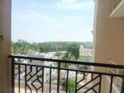 Balcony Image of 500 Sq.ft 1 BHK Apartment / Flat for sale in Prestige Primrose Hills, Uttarahalli -Manavarthekaval Bengaluru for Rs. 7700000