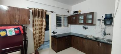 Kitchen Image of 960 Sq.ft 2 BHK Apartment / Flat for rent in Shree Krishna Narayana E Golden Abode, Electronic City Bengaluru for Rs. 30500