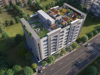 Image of 1000 Sq.ft 2 BHK Apartment / Flat for sale in Ram Foresta, Kondhwa, Pune for Rs. 8000000