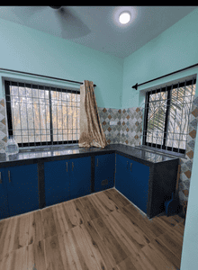 Kitchen Image of 550 Sq.ft 1 R Independent House for rent in Siolim Goa for Rs. 17000