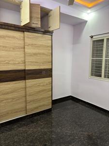 Bedroom Image of 750 Sq.ft 2 BHK Builder Floor for rent in Vijayanagar Bengaluru for Rs. 25000