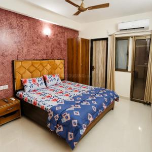 Bedroom Image of 825 Sq.ft 2 BHK Apartment / Flat for sale in Hare Krishana Orchid, Sunrakh Bangar Vrindavan for Rs. 8000000