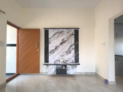 Living Room Image of 600 Sq.ft 1 BHK Independent House for rent in Thirumalashettyhally Bengaluru for Rs. 17500