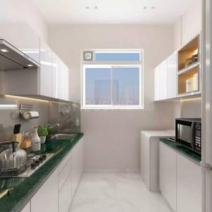 Kitchen Image of 2500 Sq.ft 4 BHK Apartment / Flat for sale in Mahindra Happinest Kalyan 2 Project A, Bhiwandi Thane for Rs. 11961600