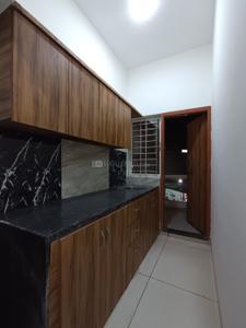 Kitchen Image of 650 Sq.ft 1 BHK Apartment / Flat for rent in Scheme No 113 Indore for Rs. 21999