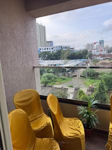 Balcony Image of 900 Sq.ft 2 BHK Apartment / Flat for rent in Sai Pleasure, Wakad Pune for Rs. 32000