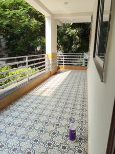 Balcony Image of 3000 Sq.ft 5 BHK Apartment / Flat for rent in DDA Sector C Pocket 8, Vasant Kunj New Delhi for Rs. 125000