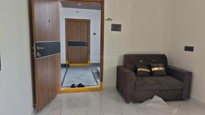 Living Room Image of 658 Sq.ft 1 BHK Apartment / Flat for rent in Kondapur Hyderabad for Rs. 30000
