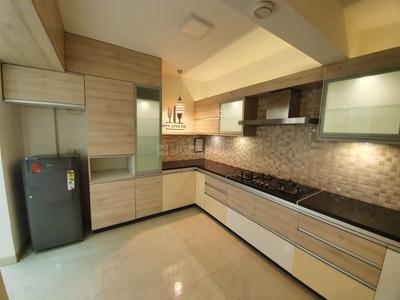 Kitchen Image of 1550 Sq.ft 3 BHK Apartment / Flat for rent in Abhinav Amara Courtyard, Marathahalli Bengaluru for Rs. 78000