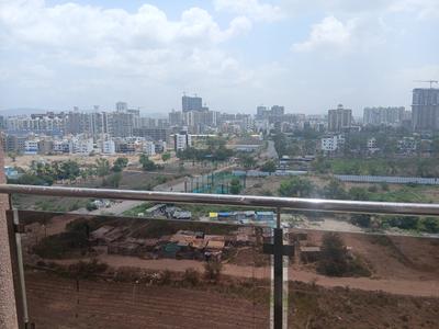Balcony Image of 1250 Sq.ft 3 BHK Apartment / Flat for rent in AUM Miravet District Phase I, Ravet Pune for Rs. 30000