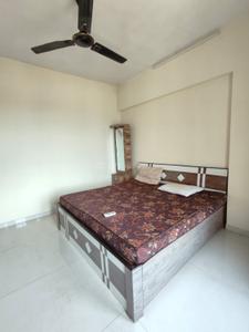 Bedroom Image of 1500 Sq.ft 3 BHK Apartment / Flat for rent in Proviso Sai Proviso Aashlesha, Kopar Khairane Navi Mumbai for Rs. 85000