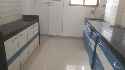 Kitchen Image of 585 Sq.ft 1 BHK Apartment / Flat for rent in Kasarvadavali Thane for Rs. 20000