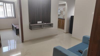 Living Room Image of 795 Sq.ft 1 BHK Apartment / Flat for rent in Kondapur Hyderabad for Rs. 26000