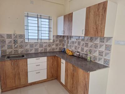 Kitchen Image of 1010 Sq.ft 2 BHK Builder Floor for rent in Arakere Bengaluru for Rs. 24000